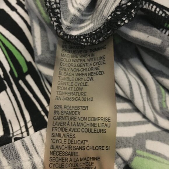 Surreal Warped Book Shelf Black Rhinestone Tunic Blouse - Picture 11 of 16